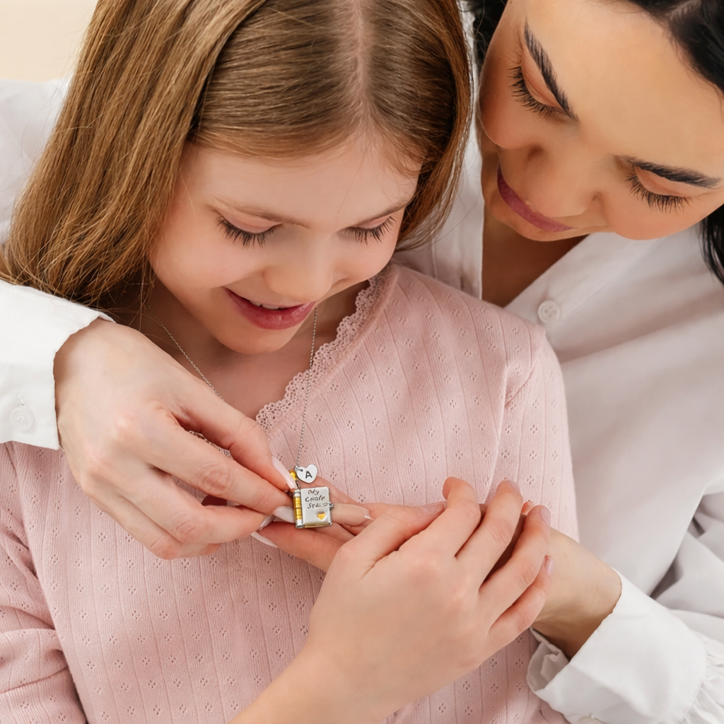 A Mother's LoveBook Necklace